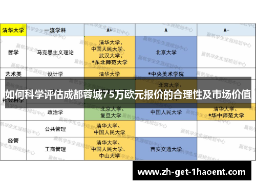 如何科学评估成都蓉城75万欧元报价的合理性及市场价值